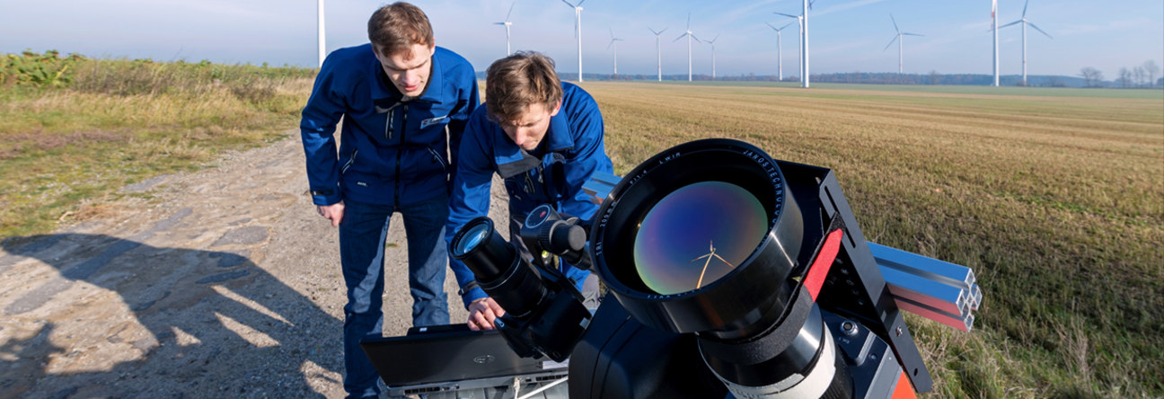 Windpark in Brandenburg